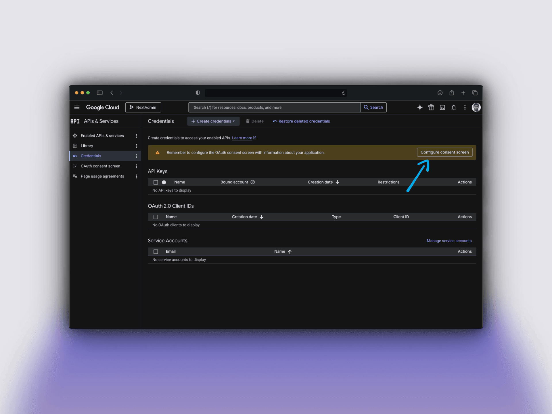 Concent Screen