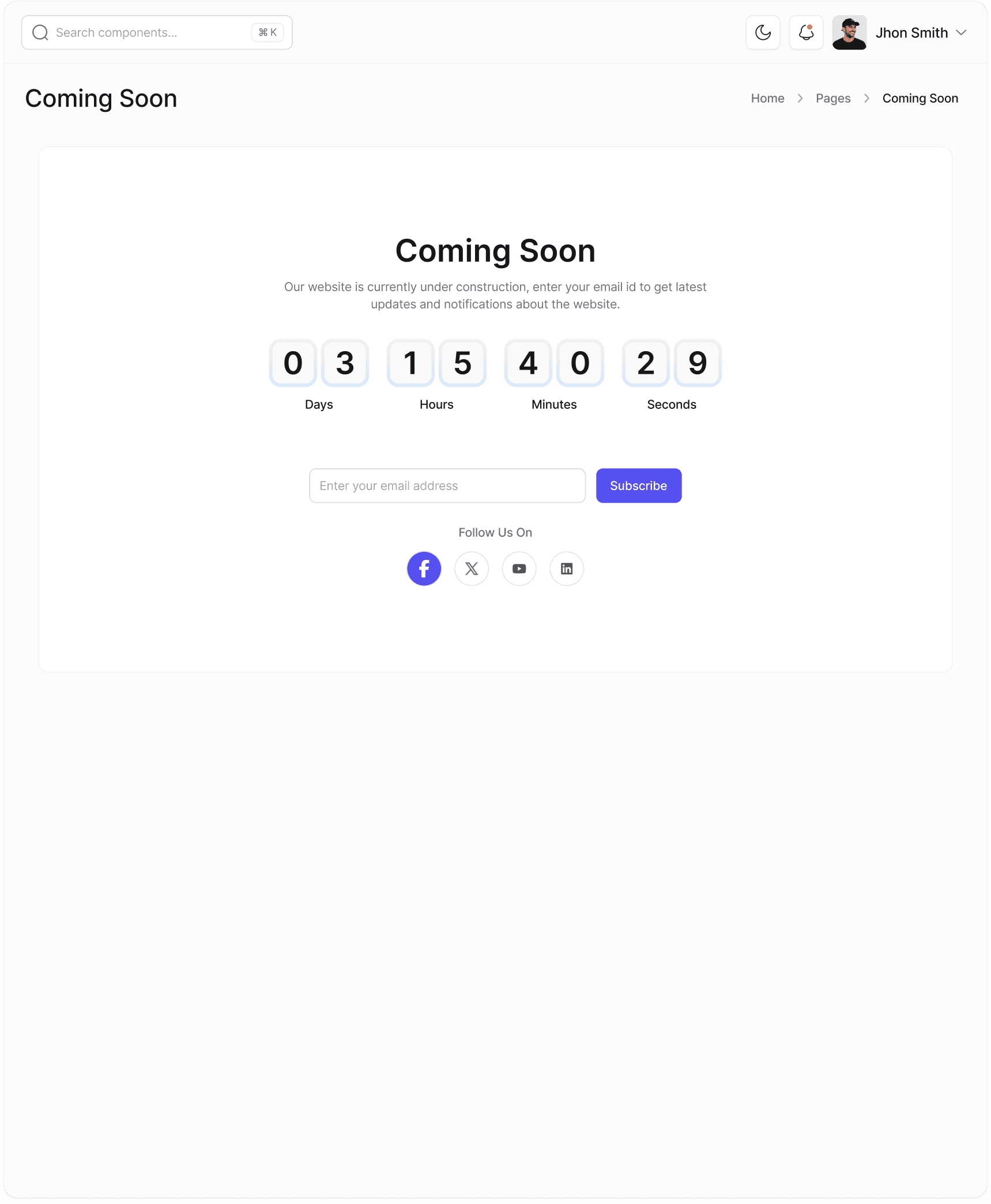 Coming Soon
