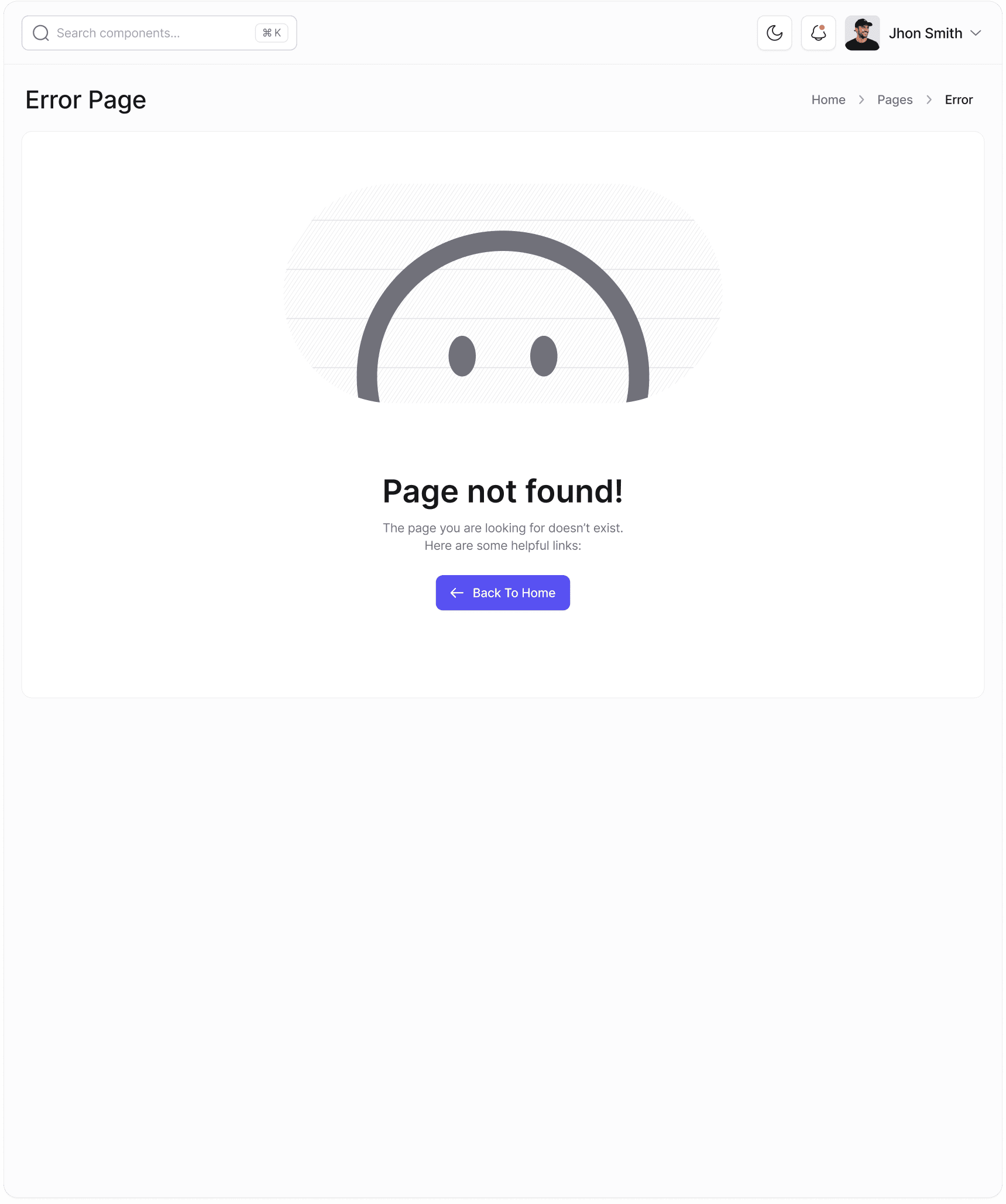 Error Page