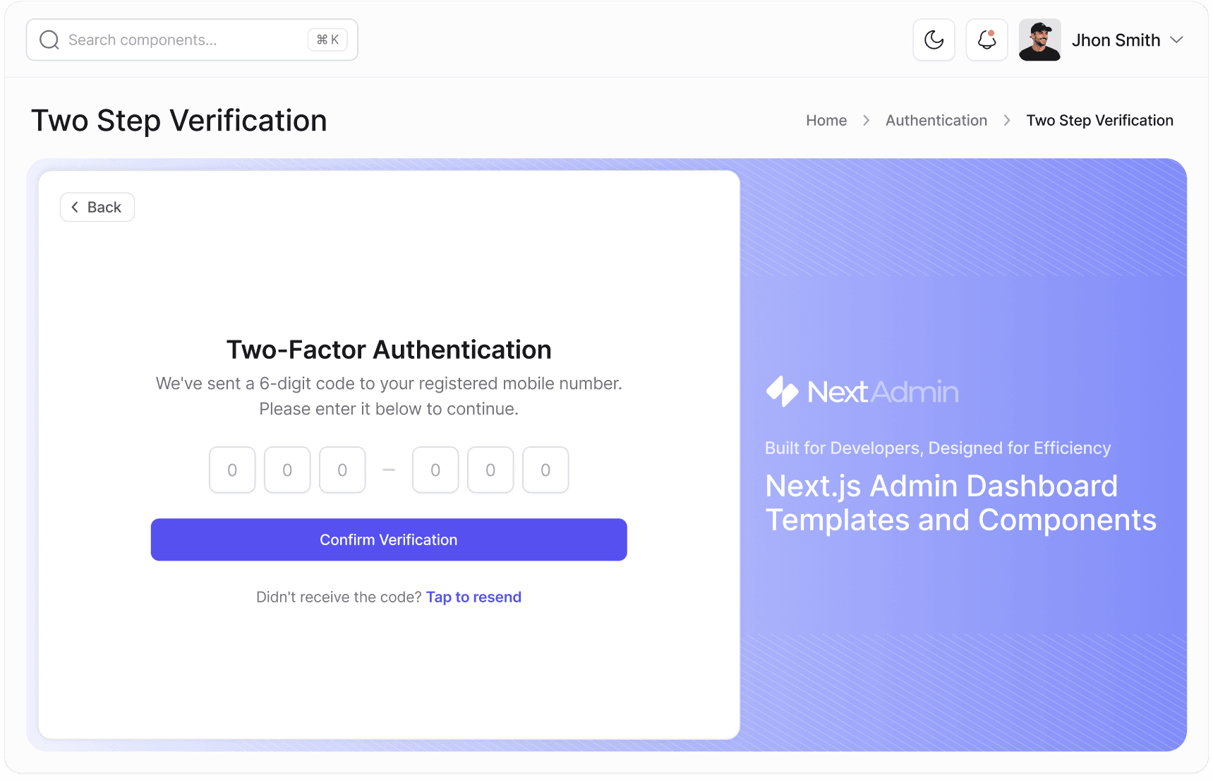 2 Step Verification