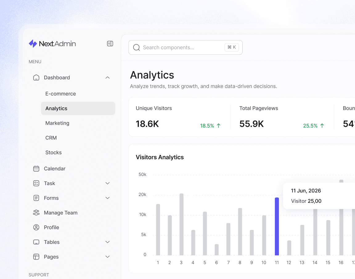 NextAdmin UI Dashboard Kit