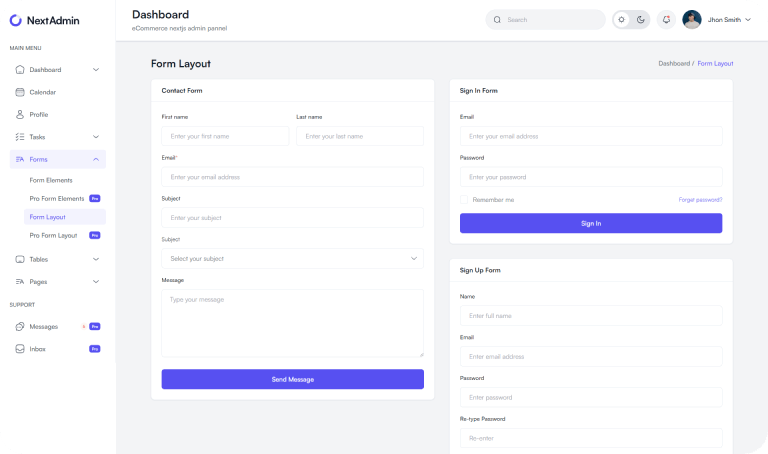 Form Layout