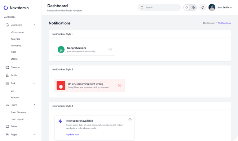 Notifications
